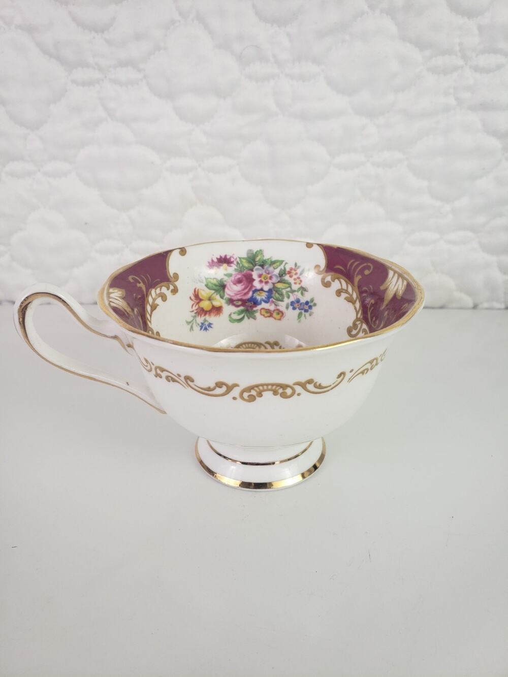 Vintage Royal Albert Canterbury Teacup Bone China Made in England